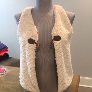 Girl’s fur vest by Tru Luv